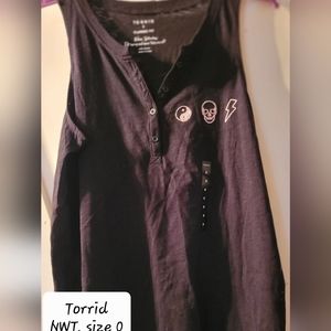 Torrid tank size 0